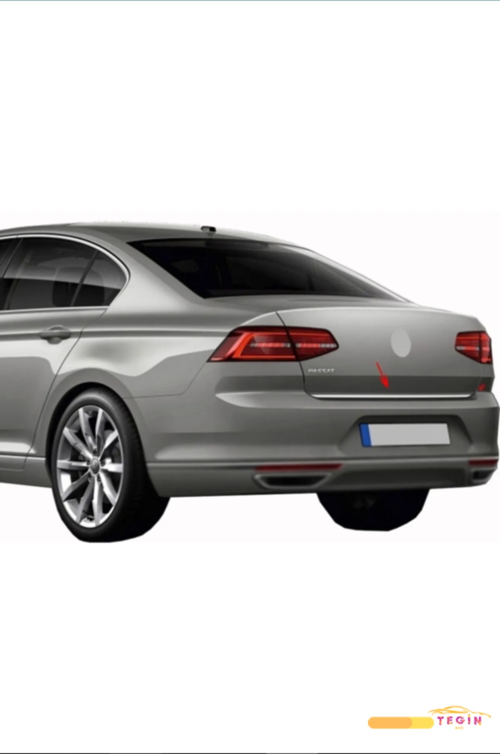 Passat B8 SD 2015 Sonrası Bagaj Alt Çıta Paslanmaz Çelik