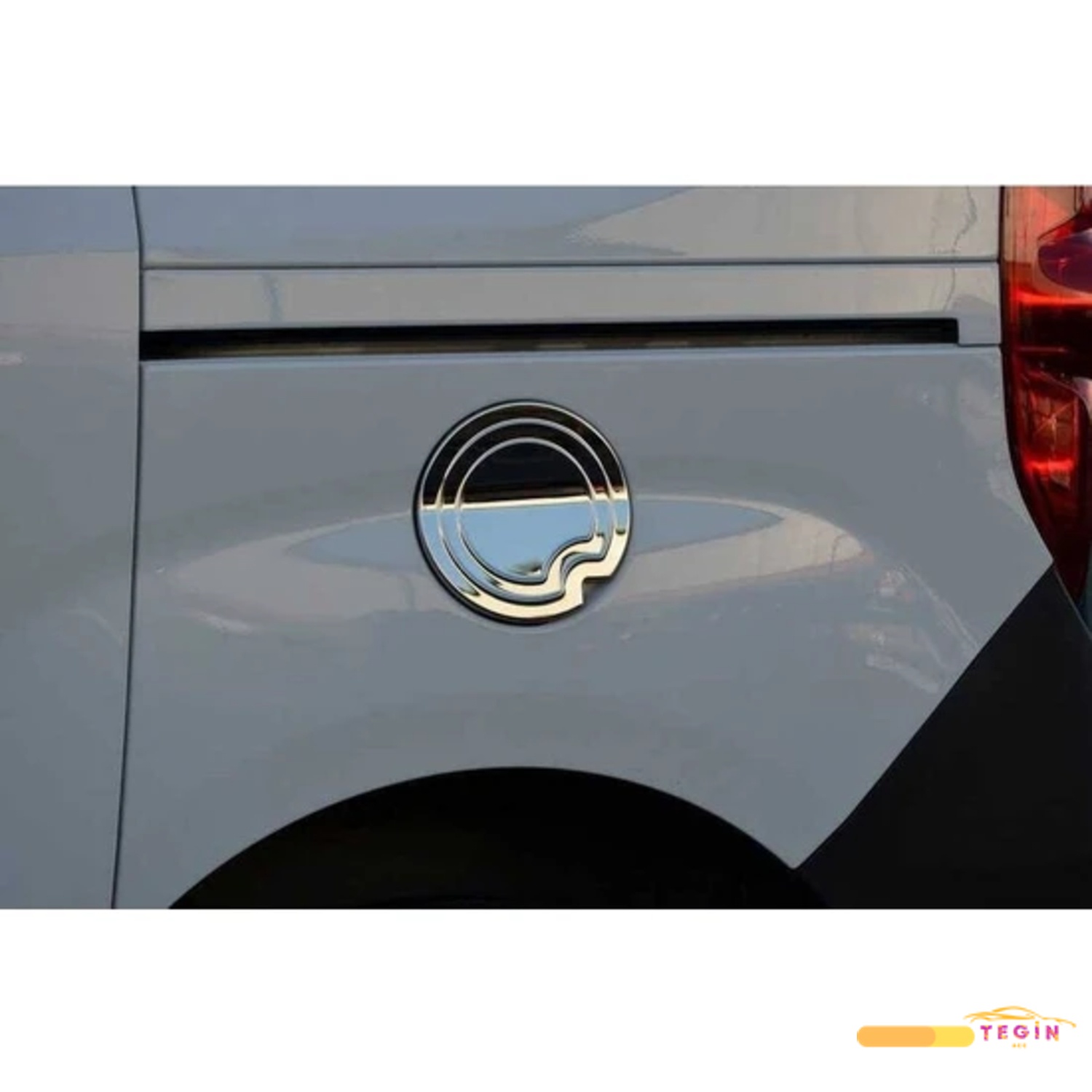 Fiat Doblo 2 Panelvan 2010 Sonrası Depo Kapağı Paslanmaz Çelik