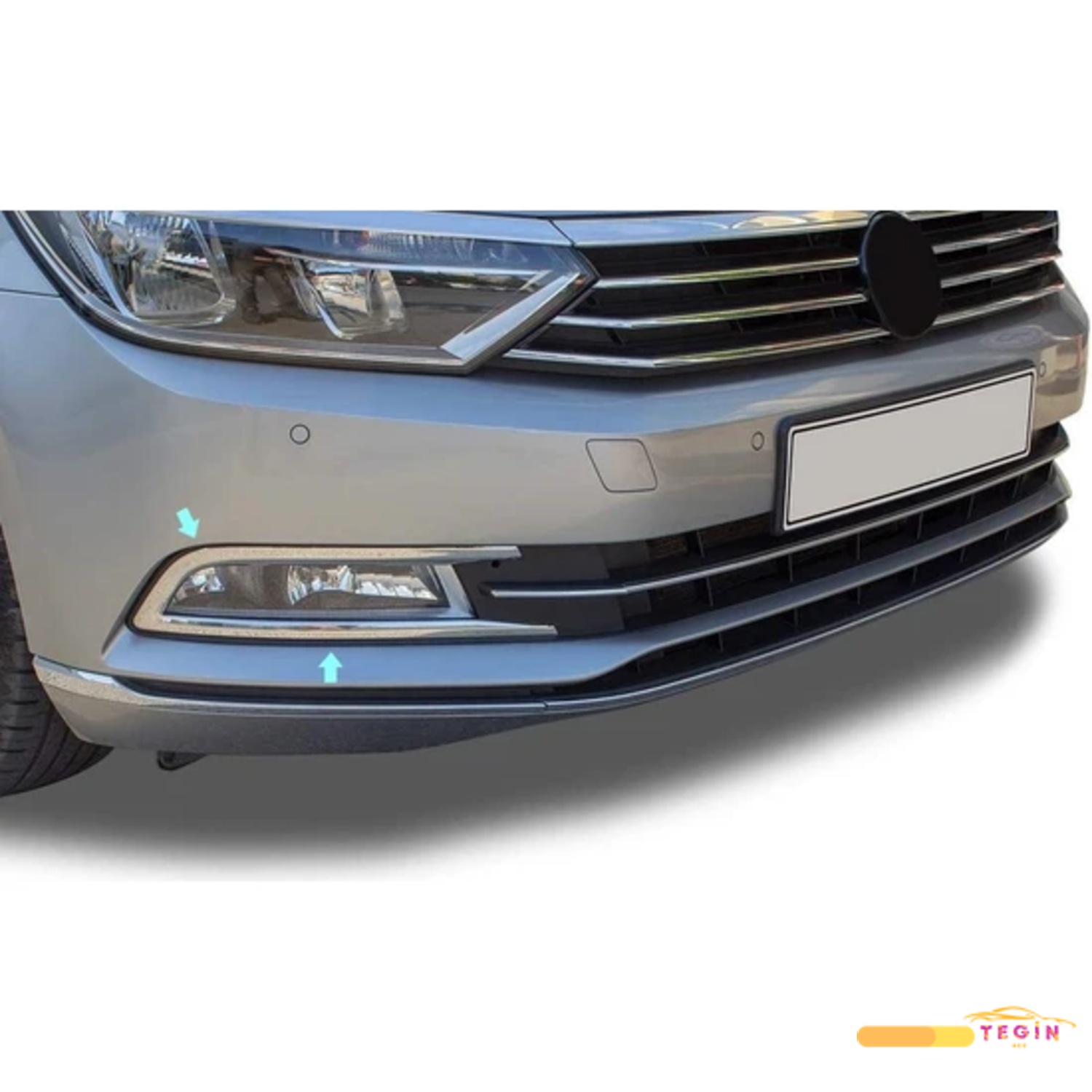 Passat B8 SD 2015-2019 Premium Sis Çerçevesi 2 Parça Paslanmaz Çelik