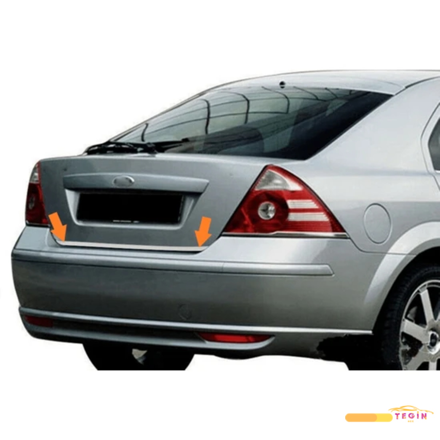 Mondeo 4 2007-2015 Bagaj Alt Çıta Paslanmaz Çelik