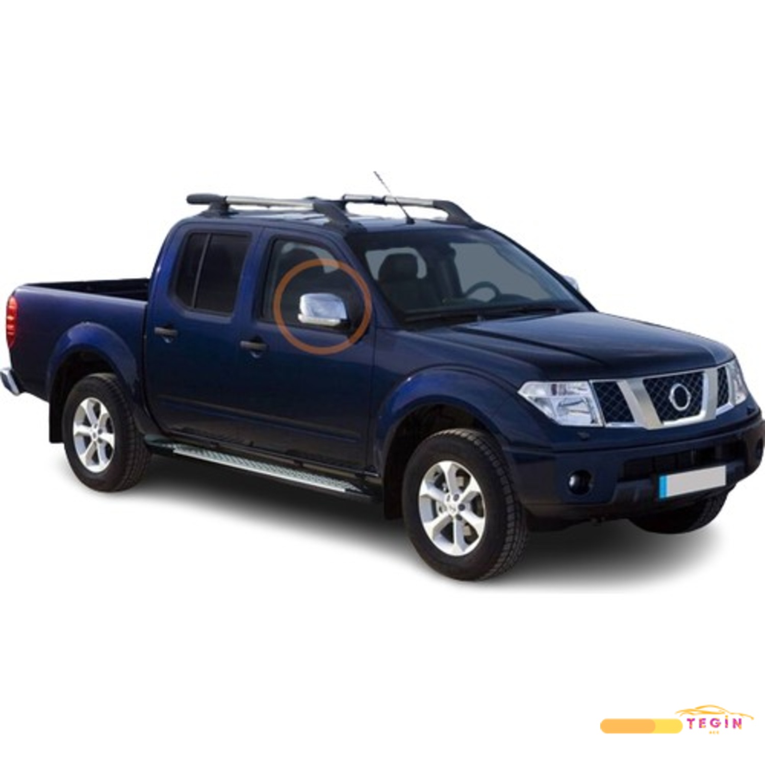 Navara Pick Up 2006-2009 Ayna Kapağı 2 Parça Abs Krom