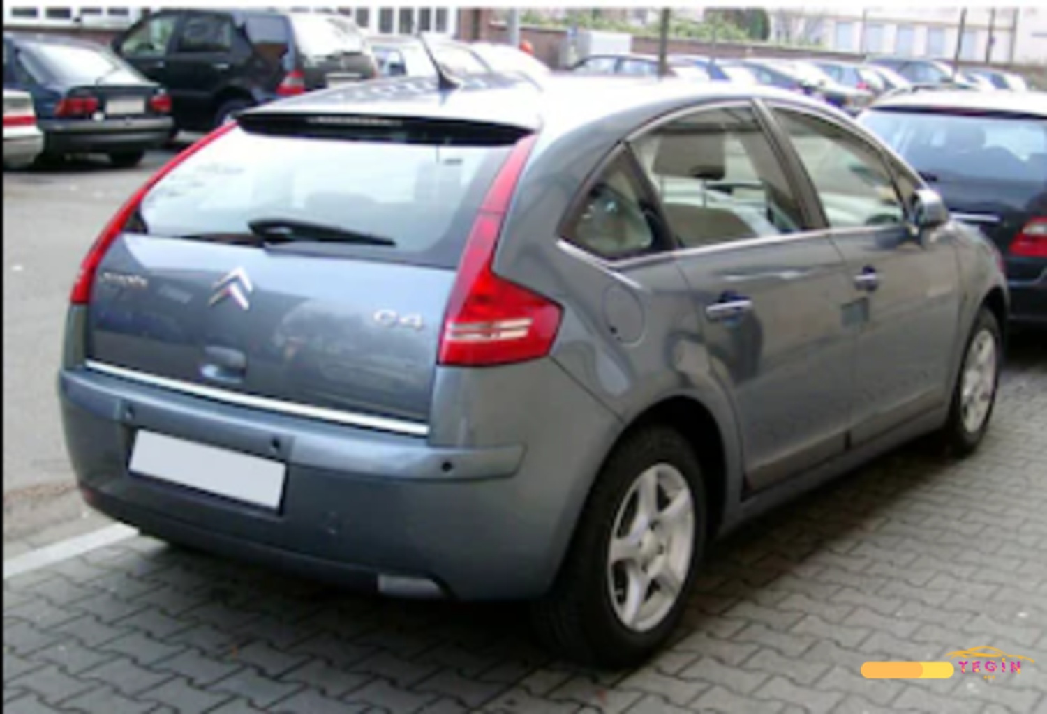 Citroen C4 HB 5D 2005-2010 Bagaj Alt Çıta Paslanmaz Çelik