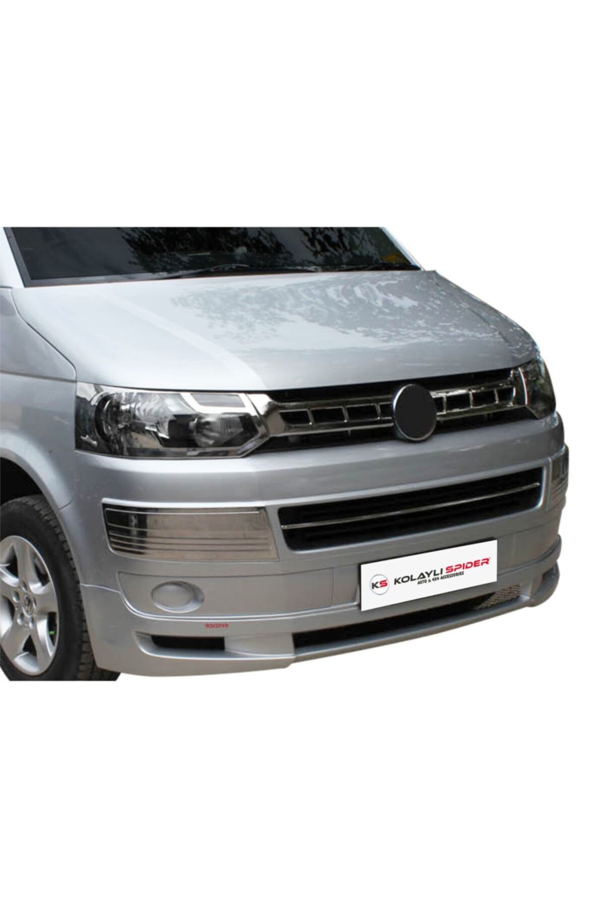 Volkwagen Caravelle T5.5 Ön Panjur 2 Prç Krom 2010-2015