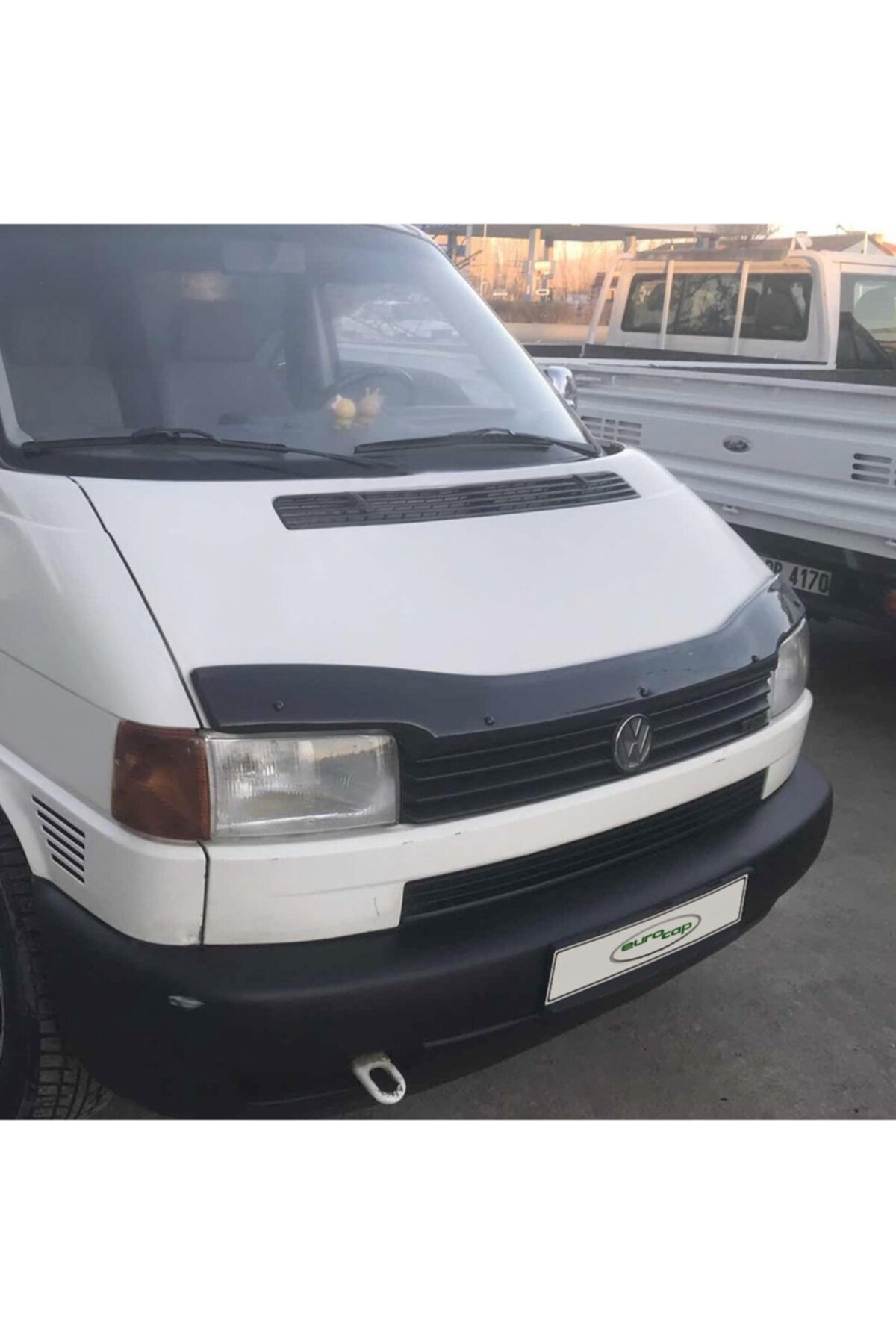 Volkswagen T4 Transporter Ön Kaput Koruma Rüzgarlığı 3mm Akrilik Parlak Deflektör 1995-2003