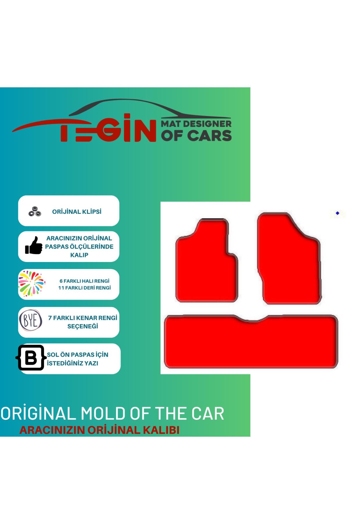 Volkwagen Sharan 1995-2010 Prime Bej Deri Bej Kenar Paspas Paspas