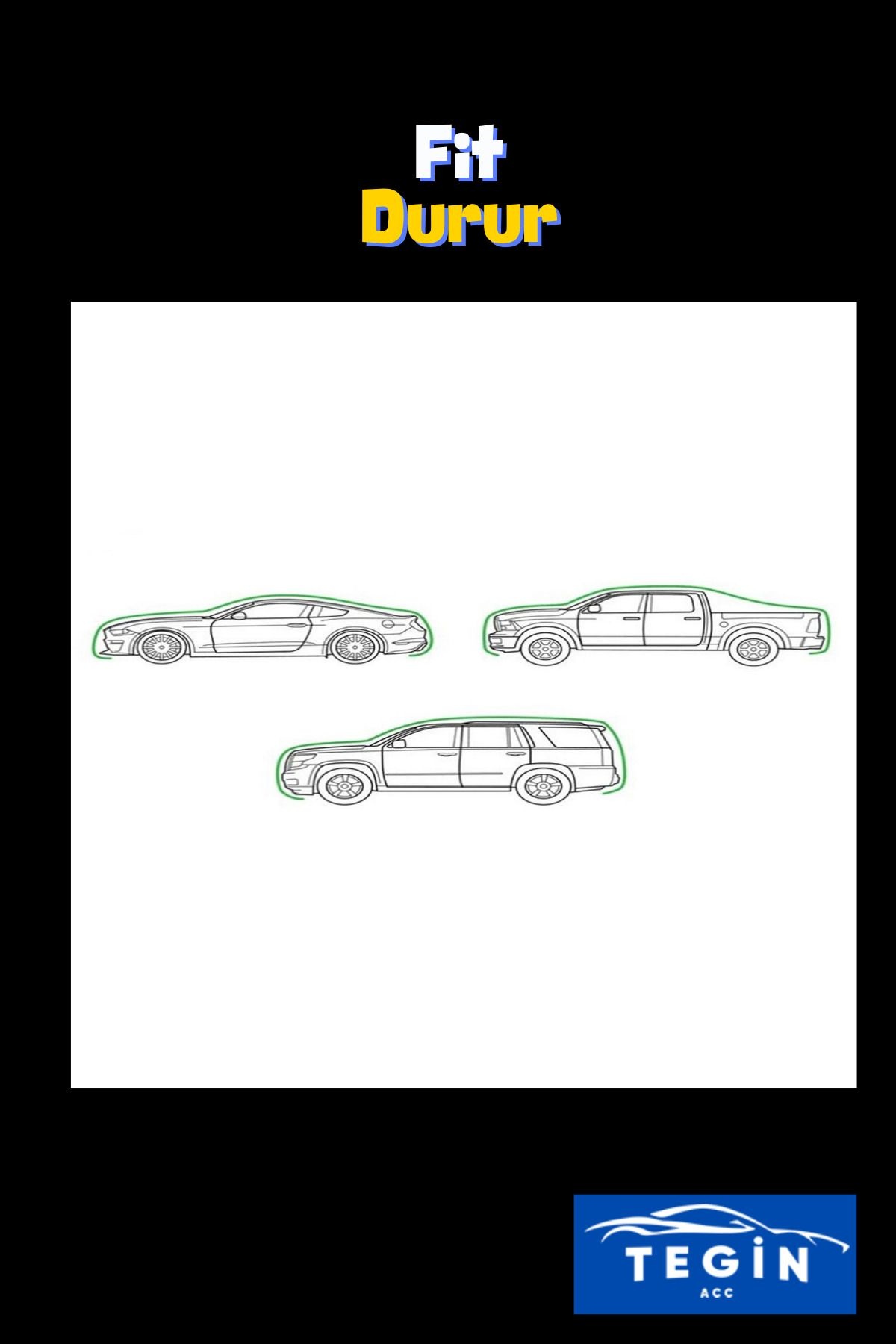 Lincoln  Town Car 1997 - 2011 Sedan Uyumlu SolarBlock Araba Brandası Örtüsü