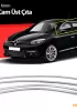 Renault Fluence SD 2010-2016 Premium Cam Çerçevesi Üst Çıtası 4 Parça Paslanmaz Çelik