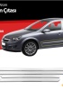 Astra H SD/HB 2009-2013 Premium Yan Kapı Çıtası 4 Parça Paslanmaz Çelik