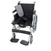 COMFORT PLUS DM-545  (45 CM) TUVALET ÖZELLİKLİ TEKERLEKLİ SANDALYE