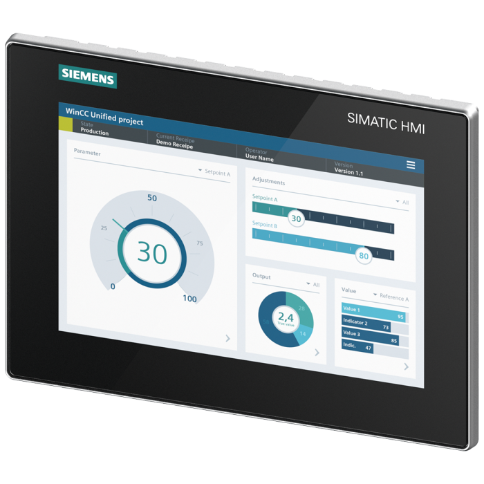 MTP1000, Unified Comfort Panel, 10.1 , touch operation