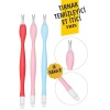 Tekno-Firsat Tırnak Temizleyici Et İtici Twin 3 lü Set