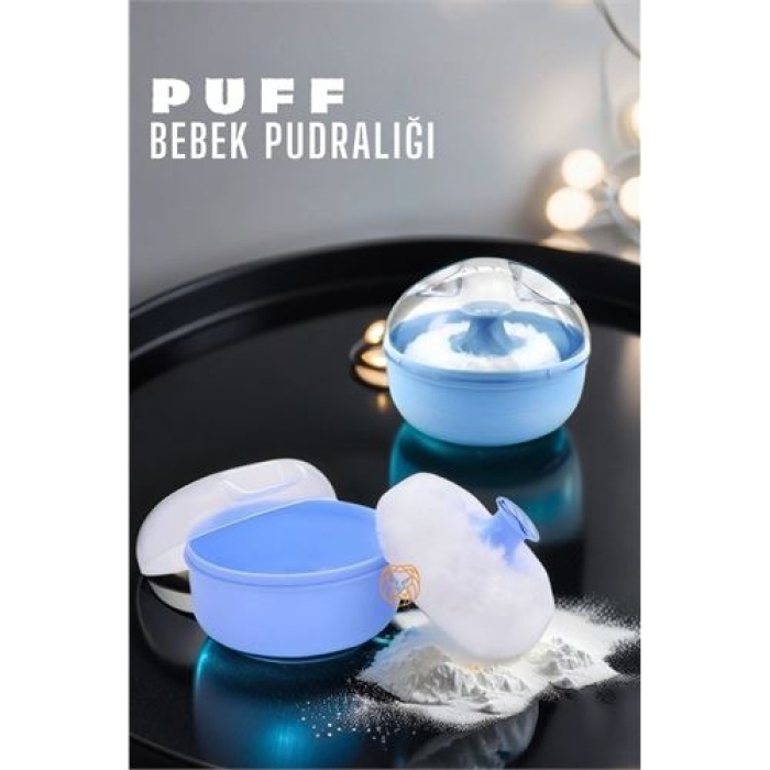 Tekno-Firsat Makyaj Bebek Pudralığı Puff Pudralık