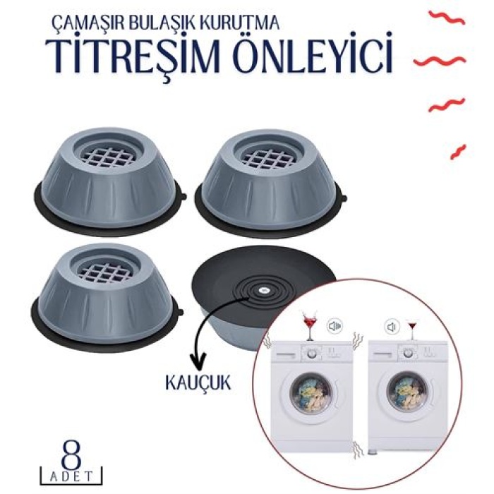 Tekno-Firsat Titreşim Önleyici Kauçuk 8 Adet S.Langston Design