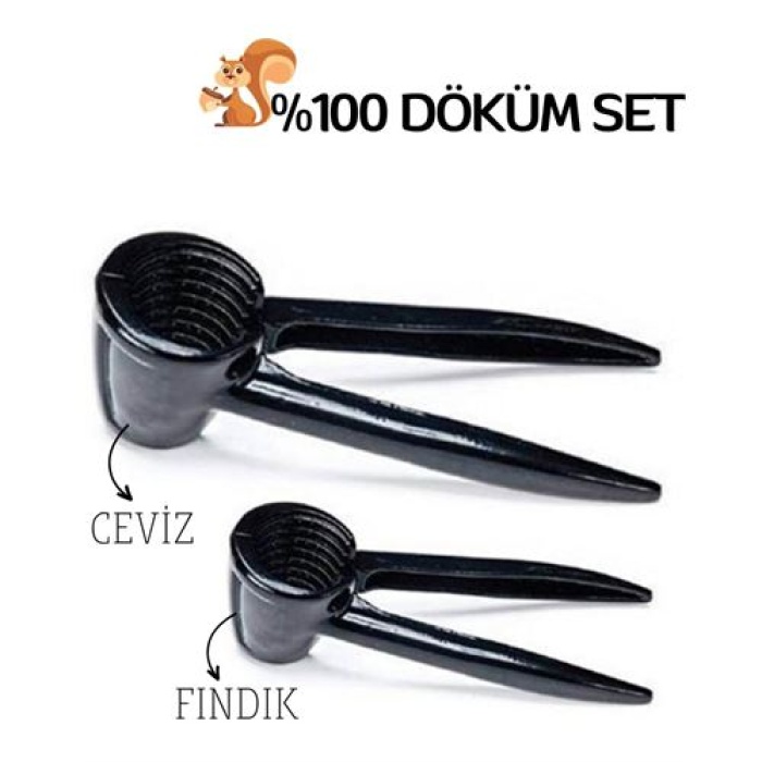 Tekno-Firsat 4 SET Fındık ve Ceviz Kırıcı Set Sibylle Design 718365 Toptan Paket