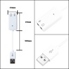 USB SES KARTI 7.1 KABLOLU C-849