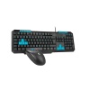 EVEREST KM-6825 KLAVYE+MOUSE SET