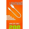 SOFFANY HM-515 MİNİ LIGHTING ŞARJ KABLOSU 20CM