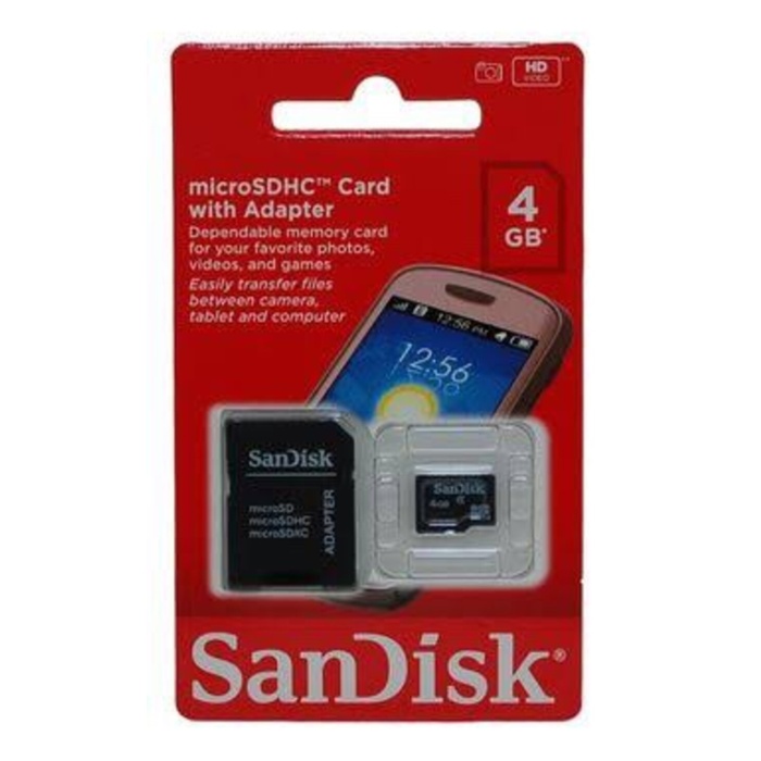 SANDİSK 4 GB HAFIZA KARTI