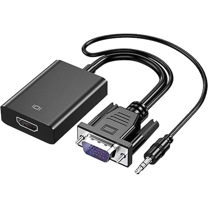 VGA TO HDMI  + AUX ADAPTÖR HDTV