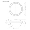 Tenda 18 watt Beyaz Smd Led Havuz Ampulu / Par 56