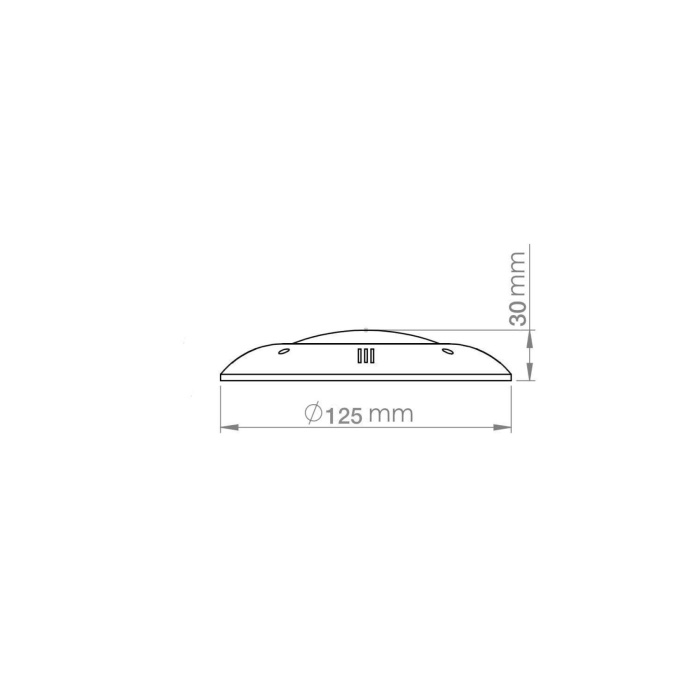 Tenda 8 Watt Smd Led Mavi Mini Sıva Üstü Havuz Lambası