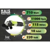 HAIS 115mm AVUÇ TAŞLAMA 710 WATT