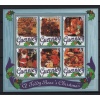 TEDDY BEAR-NOEL-1997 GUERNSEY-DAMGASIZ MNH BLOK