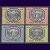 TABLOLAR-1972 SAN MARINO-DAMGASIZ MNH TAM SET