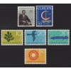 FARKLI TEMALAR-SANAT-TABLOLAR-ÜNLÜLER-1966 LIECHTENSTEIN-DAMGASIZ MNH TAM SETLER