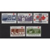 KIZILHAÇ-1963 HOLLANDA-DAMGASIZ MNH TAM SET