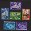 GEMİLER-CEPT-1973 HOLLANDA-DAMGASIZ MNH TAM SET