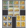 TABLOLAR-VAN GOGH-1991 ROMANYA-DAMGASIZ MNH 4LÜ BLOK TAM SET