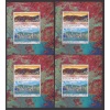 MİMARİ-HONG KONG-1997 SAN MARINO-4 ADET DAMGASIZ MNH BLOK