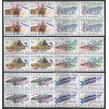 MİMARİ-EXPO FUARI-1992 ROMANYA-DAMGASIZ MNH 4LÜ BLOK TAM SET