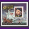 GEMİLER-KRİSTOF KOLOMB-1992 NEVIS-DAMGASIZ MNH BLOK