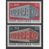 AVRUPA CEPT-1969 ANDORRA-DAMGASIZ MNH TAM SET-MICHEL KD: 20 EURO