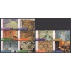 TABLOLAR-SANAT-2001 HOLLANDA-DAMGASIZ MNH TAM SET-NOMİNAL: 8 EURO