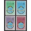 ROTARY-1980 ZIMBABWE-DAMGASIZ MNH TAM SET