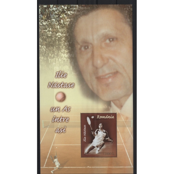 TENİS-ILIE NASTASE-2004 ROMANYA-DAMGASIZ MNH BLOK