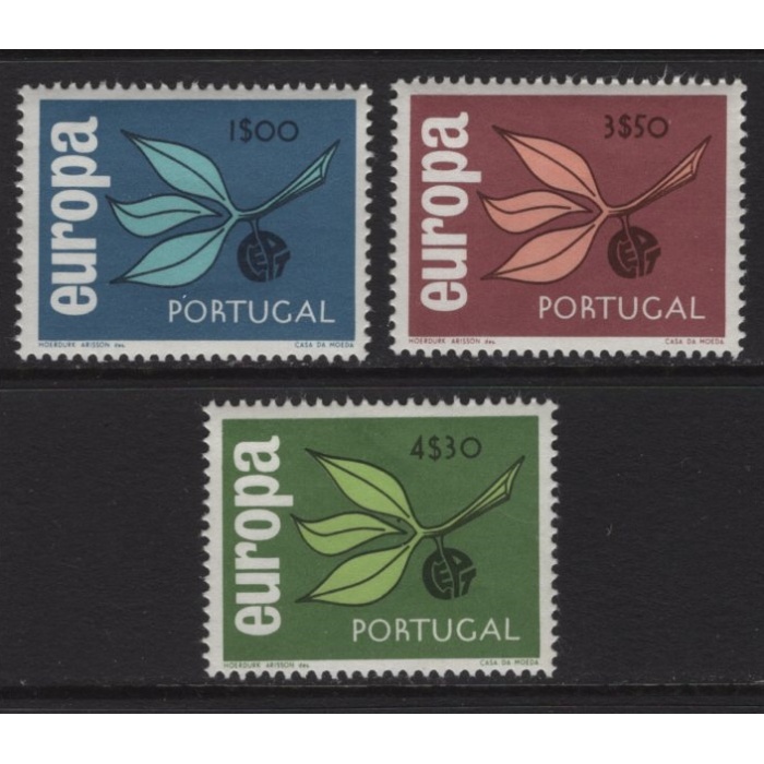 1965 AVRUPA CEPT-PORTEKİZ-DAMGASIZ MNH TAM SET-MICHEL KD: 25 EURO