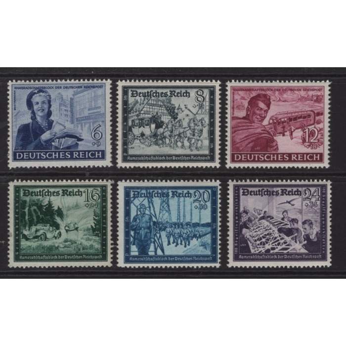 POSTA SERVİSİ-1944 REICH-DAMGASIZ MNH TAM SET