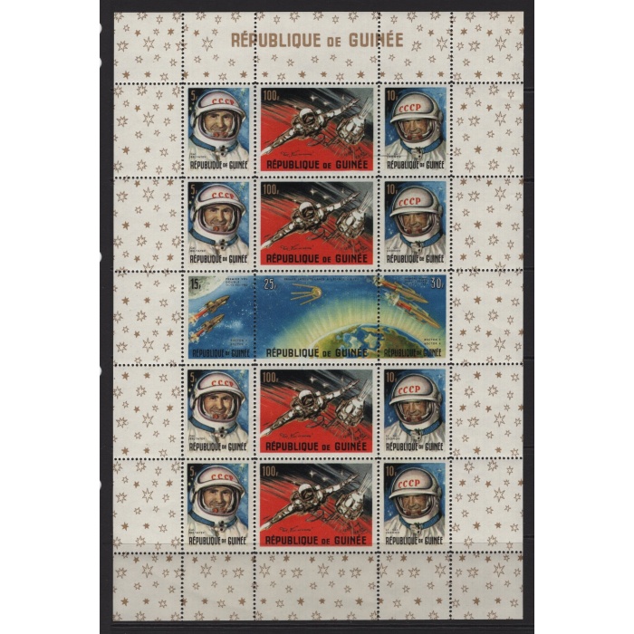 UZAY-ASTRONOTLAR-1985 GİNE-DAMGASIZ MNH KLEINBOGEN