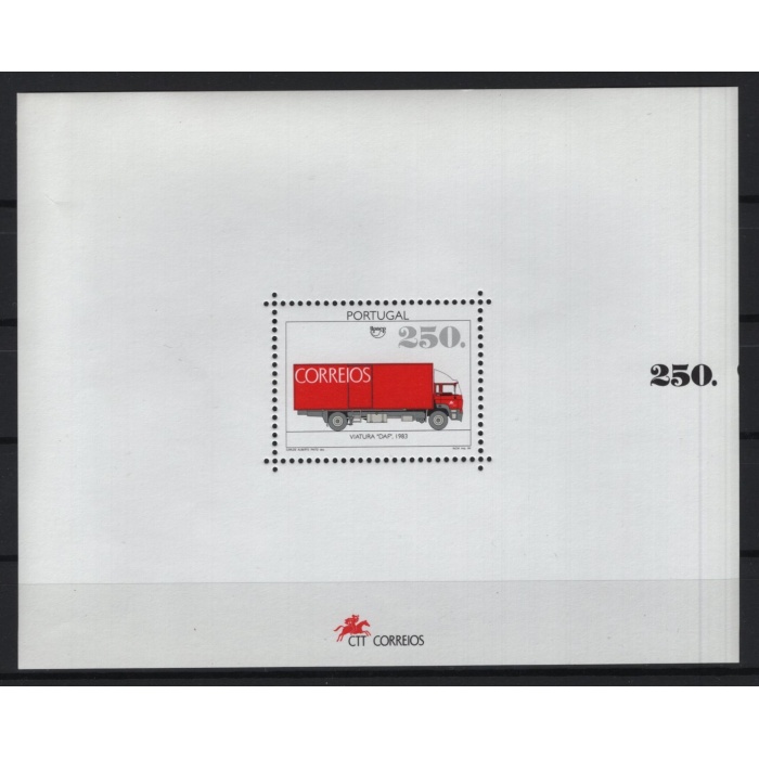 POSTA TAŞIMACILIĞI-KAMYONLAR-1994 PORTEKİZ-DAMGASIZ MNH BLOK