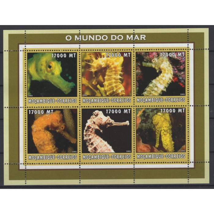 DENİZATI-2002 MOZAMBİK-DAMGASIZ MNH BLOK