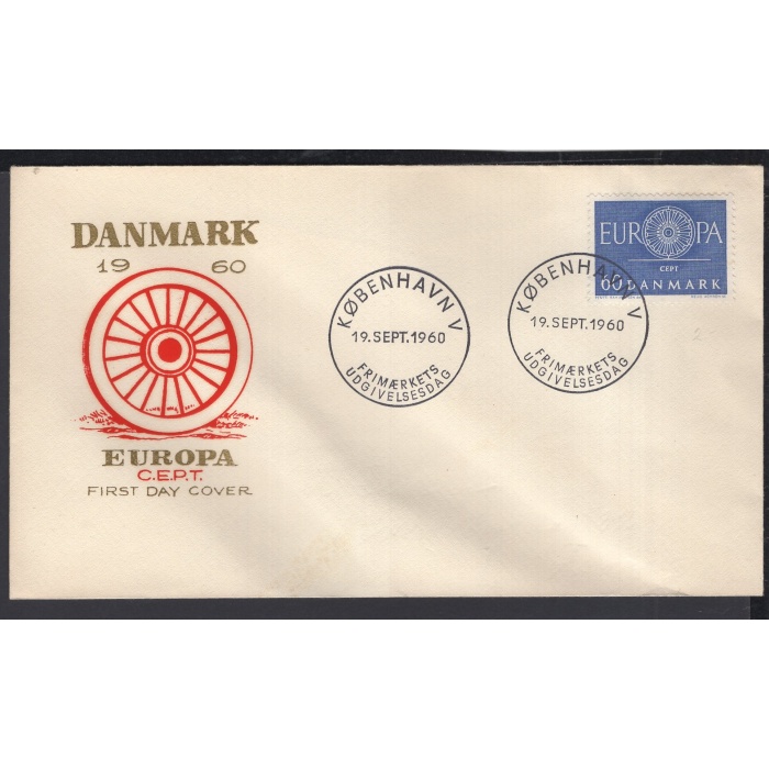 AVRUPA CEPT-1960 DANİMARKA-İLK GÜN ZARFI/ FDC