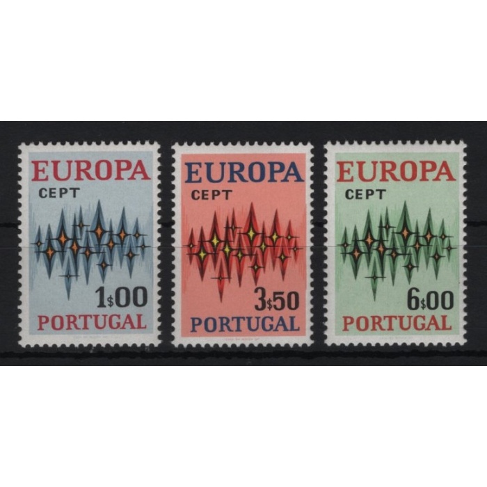 AVRUPA CEPT-1972 PORTEKİZ-DAMGASIZ MNH TAM SET-MICHEL KD: 30 EURO