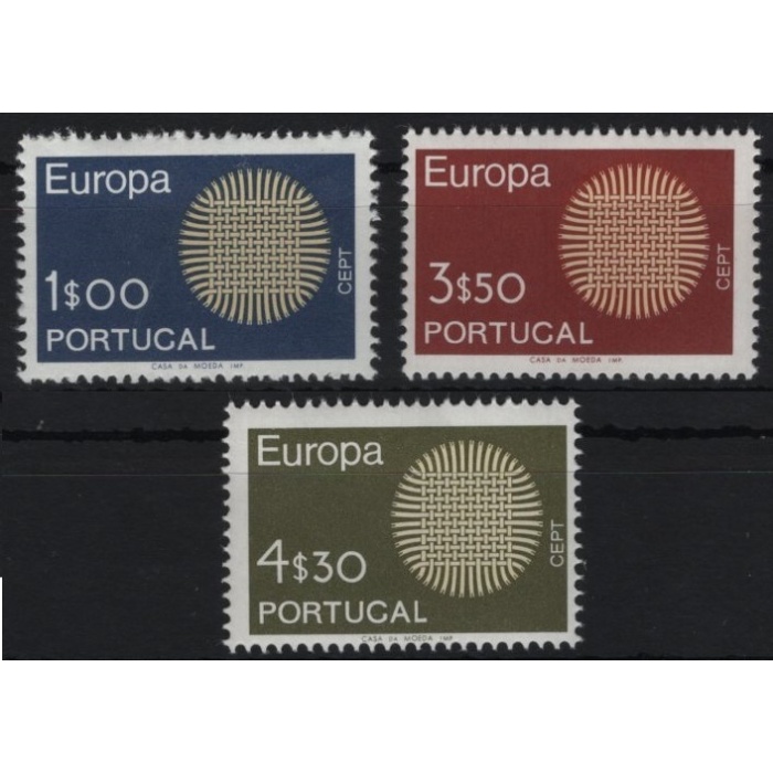 AVRUPA CEPT-1970 PORTEKİZ-DAMGASIZ MNH TAM SET-MICHEL KD: 30 EURO