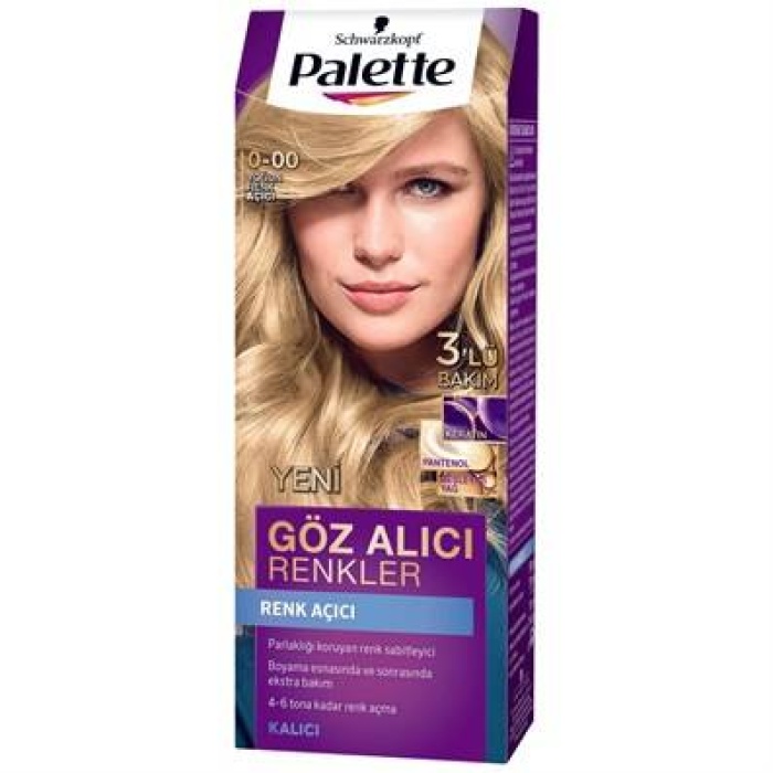 Palette Natural Göz Alıcı 0-00 Yoğ.Renk Açıcı