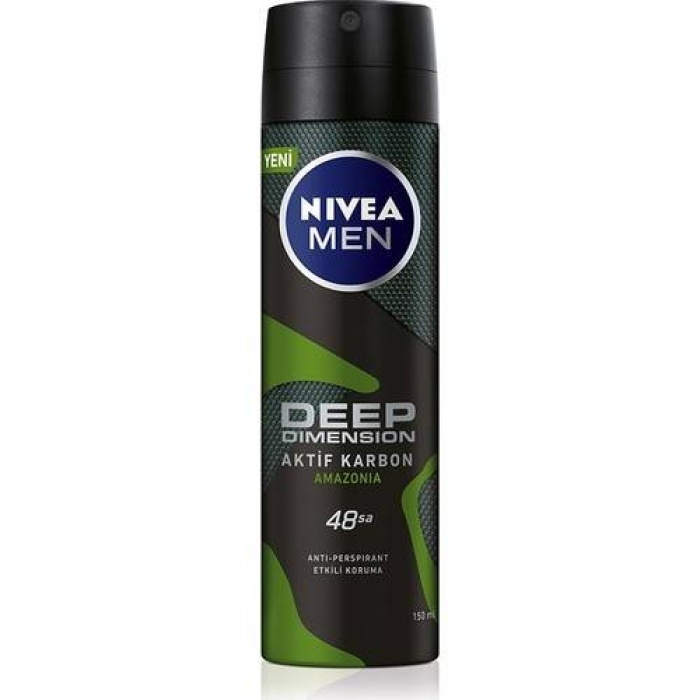 Nıvea Deep Dimension Amazonia Deodorant Erkek 150 ML