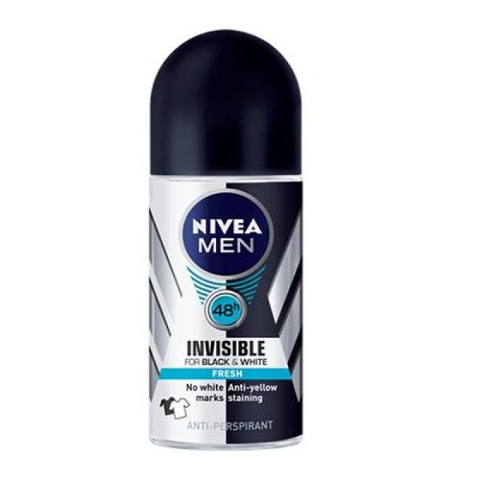 Nıvea Deo Roll-On 50 ML Invisible Fresh Erkek